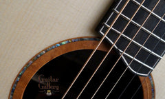 used Lowden F50c guitar rosette