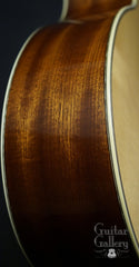 Brondel C-3 guitar sapele side
