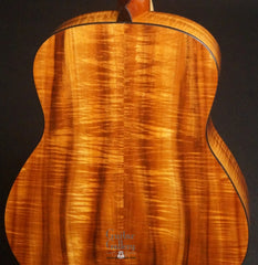 McCollum GA Koa guitar master grade koa back