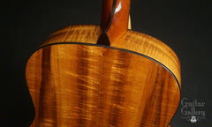 McCollum GA Koa guitar heel