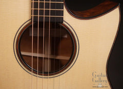 Rasmussen S cutaway TREE mahogany guitar rosette
