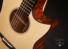 Rasmussen S cutaway TREE mahogany guitar cutaway