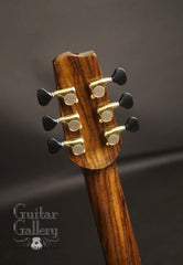 Langejans guitar headstock back