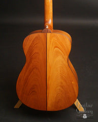 Langejans FM-6 guitar with figured mahogany back