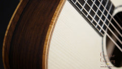 detail on George Lowden guitar