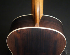 Lowden Ltd Ed 70th Birthday Guitar F38 back detail