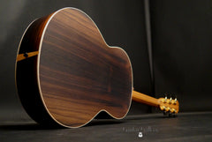 Lowden Ltd Ed 70th Birthday Guitar F38 back glam shot