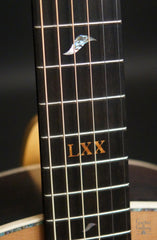 Lowden Ltd Ed 70th Birthday Guitar inlay