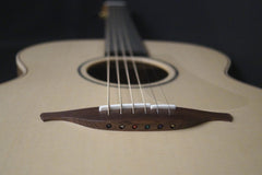 Lowden O35 Walnut guitar pinless bridge
