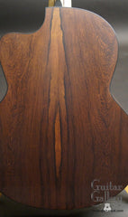 Lowden Pierre Bensusan Signature model guitar madagascar rosewood back