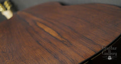 Lowden PB Signature model madagascar rosewood back