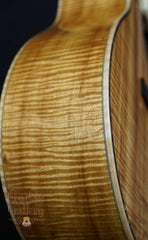 Larrivee all koa guitar side view