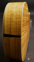 Larrivee all koa guitar end