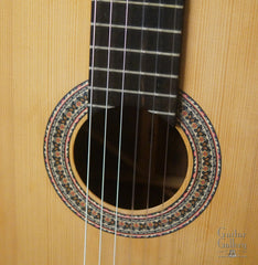 Langejans Brazilian rosewood classical guitar rosette