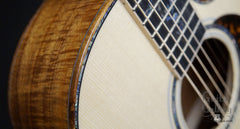 Larrivee LV-10 Koa custom guitar detail