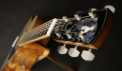 Larrivee LV-10 Koa custom guitar headstock inlay