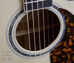 Larrivee LV-10 Koa custom guitar rosette