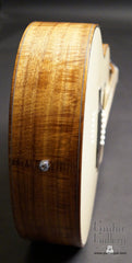 Larrivee LV-10 Koa custom guitar end