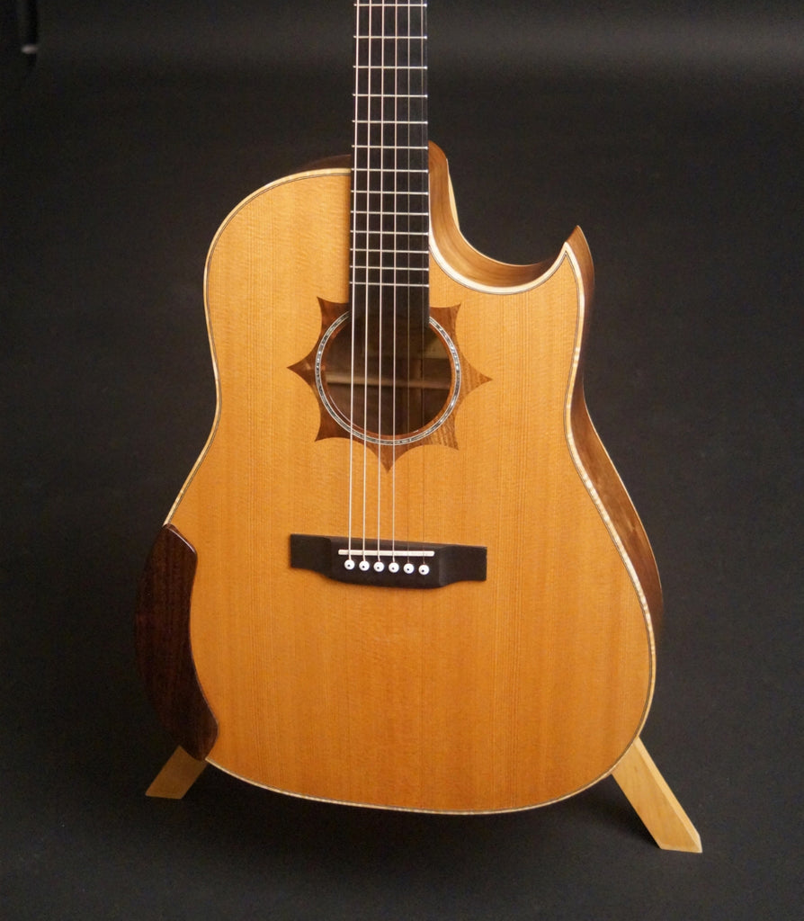 Langejans W-6 guitar sitka spruce top