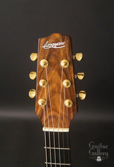 Langejans W-6 guitar headstock