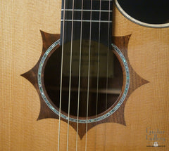 Langejans W-6 guitar custom rosette