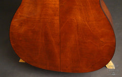 Martin custom 0000 sinker mahogany guitar lower back
