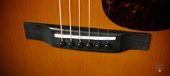 Martin Custom Shop 0000 guitar bridge