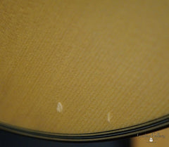 McAlister Lucas 13 fret guitar top nicks, lower bout