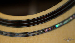 McAlister Lucas 13 fret guitar rosette detail