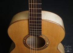 Ben Mannix OM guitar detail