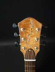 Ben Mannix OM guitar headstock