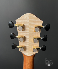 Mannix OM-12 fret guitar back of headstock