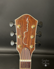 Mannix OM-12 fret guitar headstock