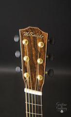 McKnight Ziricote Lowlander Guitar headstock