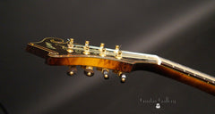 Collings MF-5 varnish mandolin headstock side