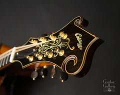 Collings MF-5 varnish mandolin headstock