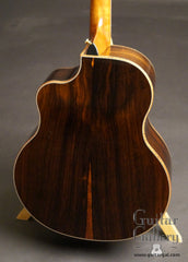 used McPherson Brazilian rosewood guitar back