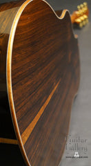 McPherson 4.5 Brazilian rosewood guitar back