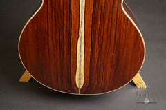 Froggy Bottom Guatemalan rosewood guitar back low