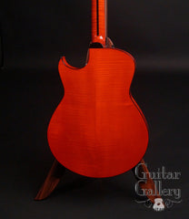 Red Marchione Archtop Maple back