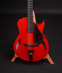 Red Marchione Archtop guitar at Guitar Gallery