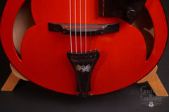Red Marchione Archtop tailpiece