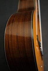 Martin N-20 guitar side detail