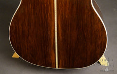 Franklin OM guitar lower back