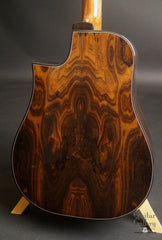 NK Forster D-SS Guitar bookmatched ziricote back