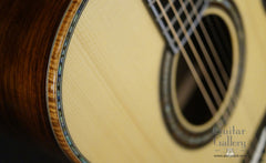 Olson SJ guitar curly Koa bindings