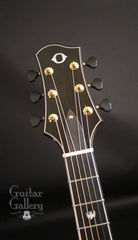 Olson SJ guitar bound headstock