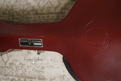 Olson James Taylor Signature guitar case logo