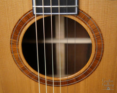 Olson SJc guitar #1368 radial rosette
