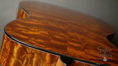 Osthoff OM Tree mahogany guitar down back